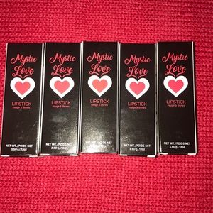 The entire sold out Mystic Love Lipstick Line NEW